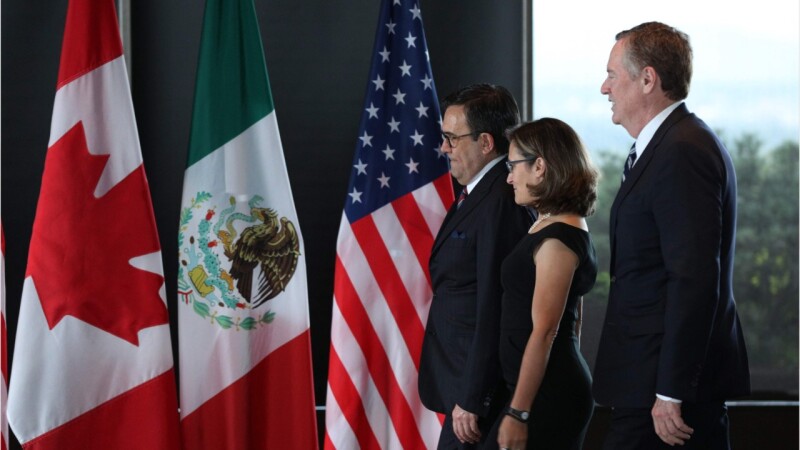 Guajardo, Freeland y Lighthizer estarán ausentes en la quinta ronda del TLCAN