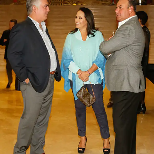 Mauricio Gined,Jocelyn Díaz y Eduardo Gutiérrez
