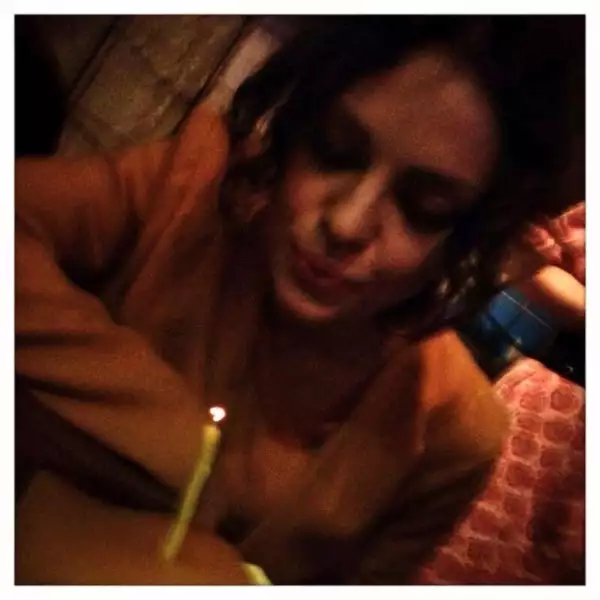 La actriz compartió esta imagen para conmemorar su cumpleaños número 35.