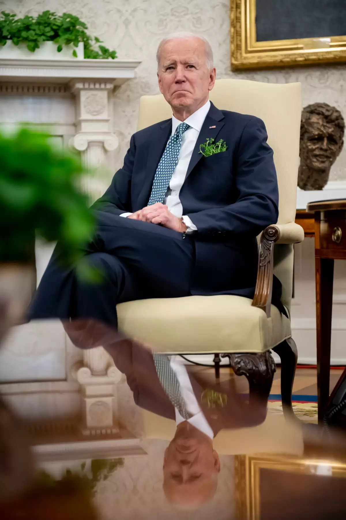 Joe Bidense reunió de forma virtual con el PM de Irlanda Micheál Martin