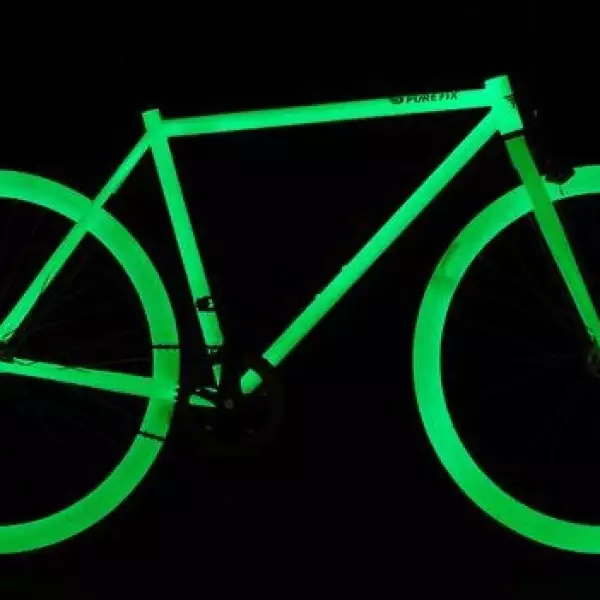 Pure Fix bibicleta brilla oscuridad