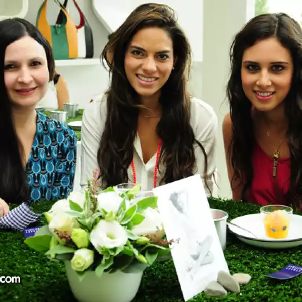 María José Guzmán, Pilar Muñoz y Sofía Flores