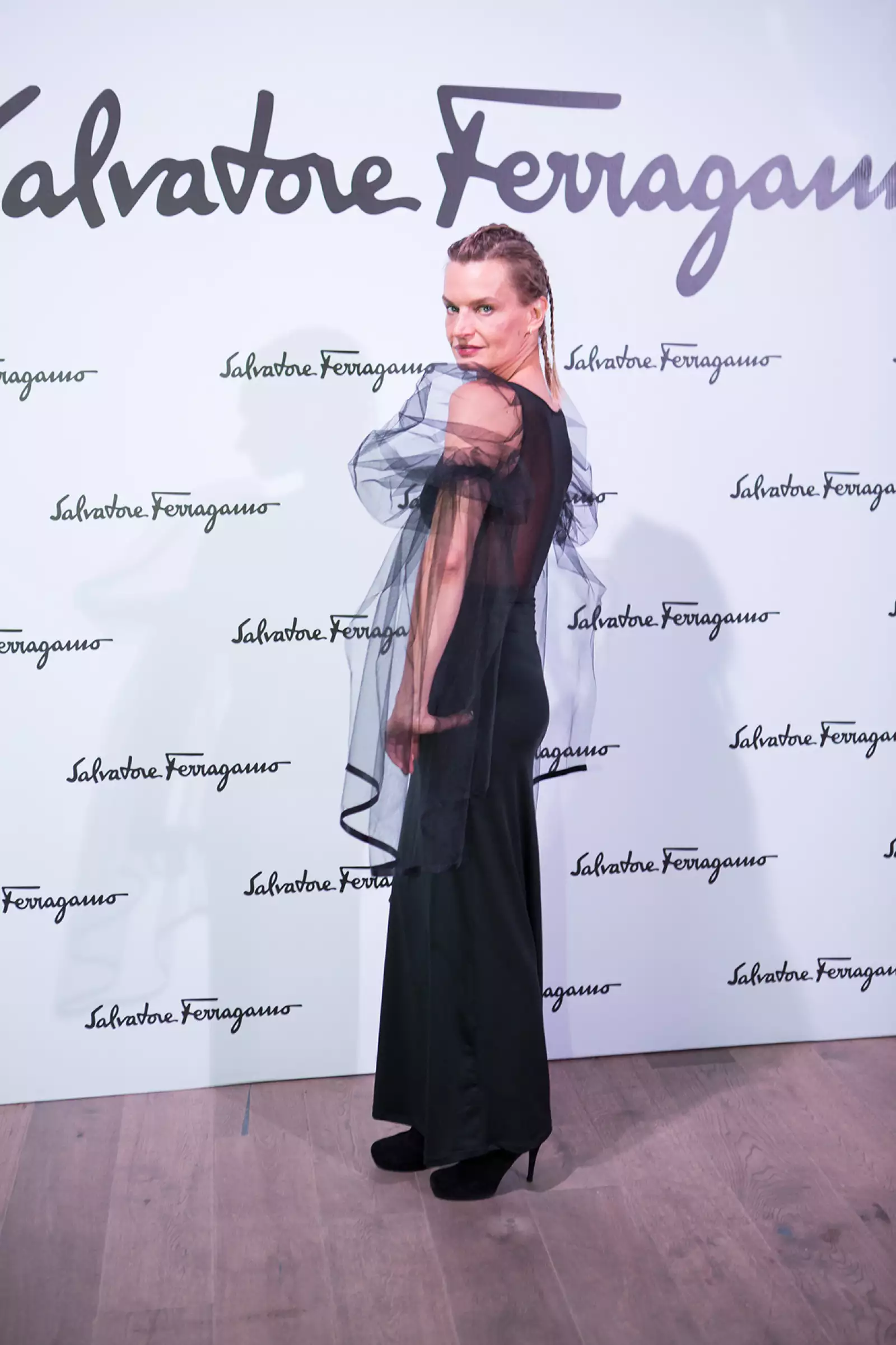 Presentación de la nueva colección de zapatos Ferragamo