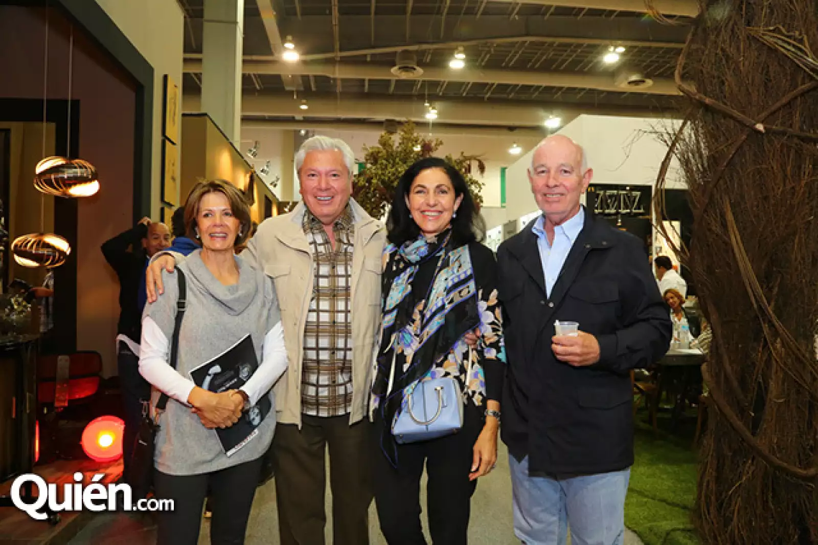 Luz Artigas,Carlos Hank,Graciela Hank y Humberto Artigas