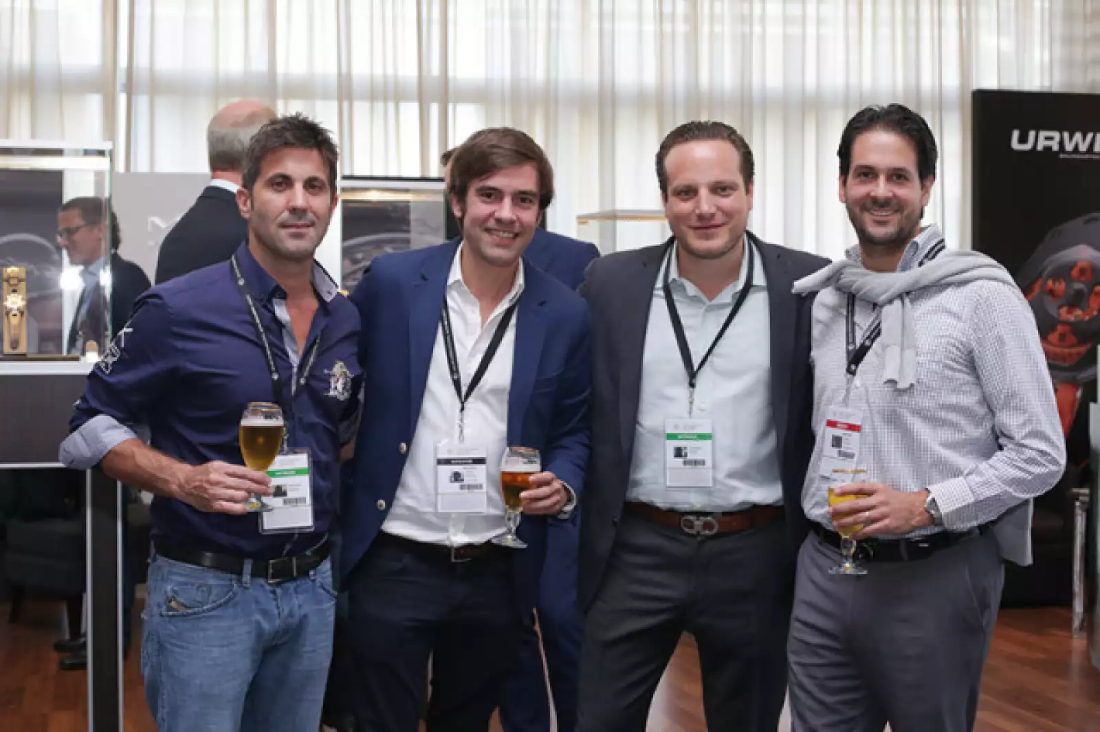 David de Palma,Javier Martínez,Alex Naar y Carlos Vidales