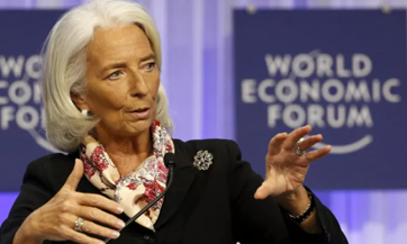 Lagarde recordó que en la zona del euro la inflación está por debajo de la meta del BCE. (Foto: Reuters)