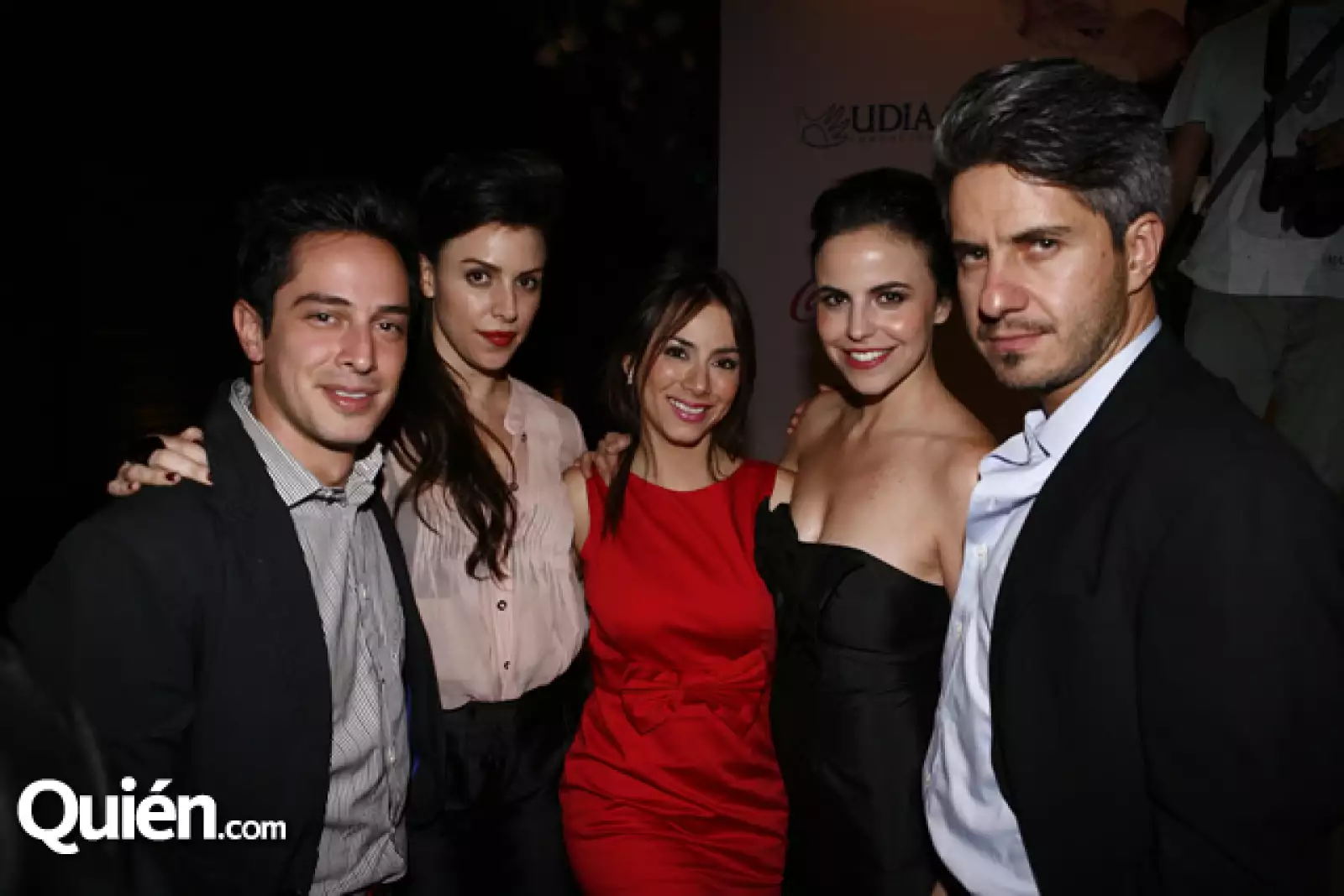 Ricardo Rivapalacios, Alexandra de la Mora, Claudia Lizaldi, Alejandra Ambrosi y Moisés Arizmendi