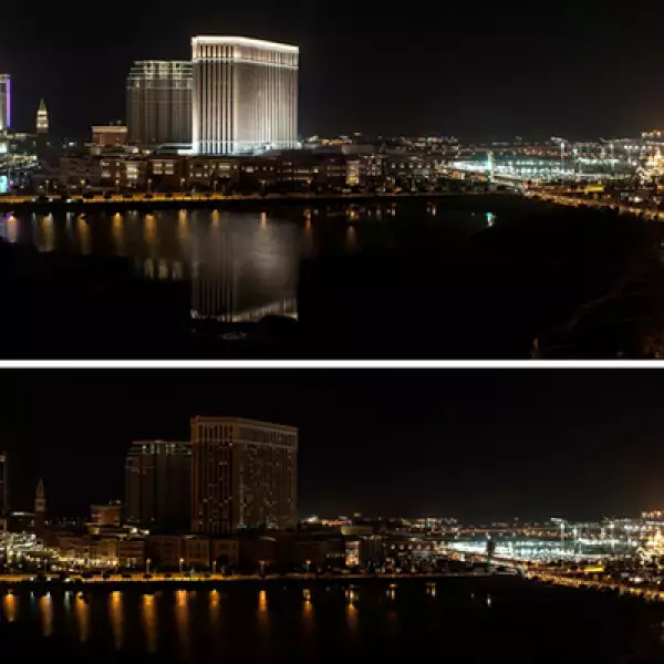 Un comparativo de la región administrativa especial china durante la conmemoración este 23 de marzo.