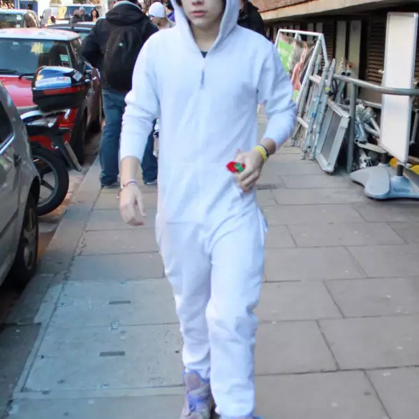 Stars out and about in London, Britain  - Nov 2010