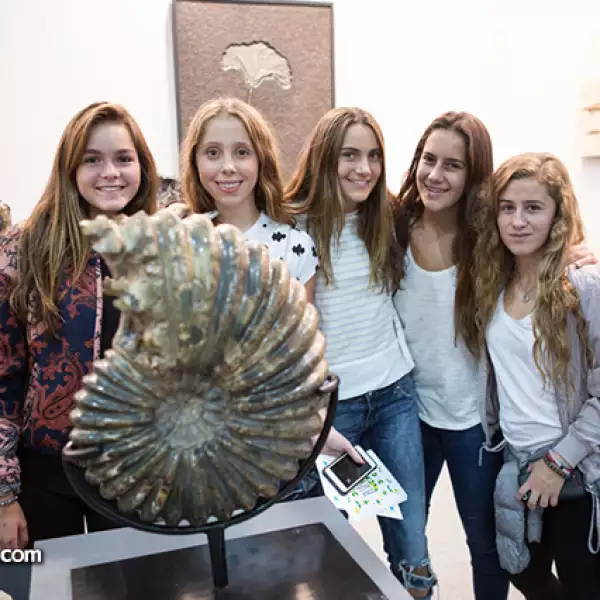 Lucia Cordero, Federica Soto, Ximena Sánchez,Casilda Mancera y Amaya Rivas