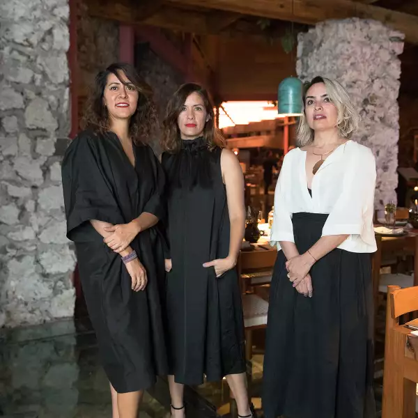 Cena con los miembros del consejo de "Campamento"