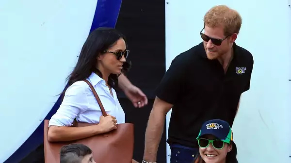 Meghan Markle y el príncipe Harry