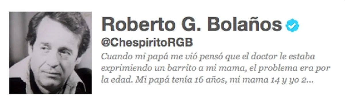 Roberto Gómez Bolaños Chespirito abrió su cuenta de Twitter el pasado 28 de mayo.