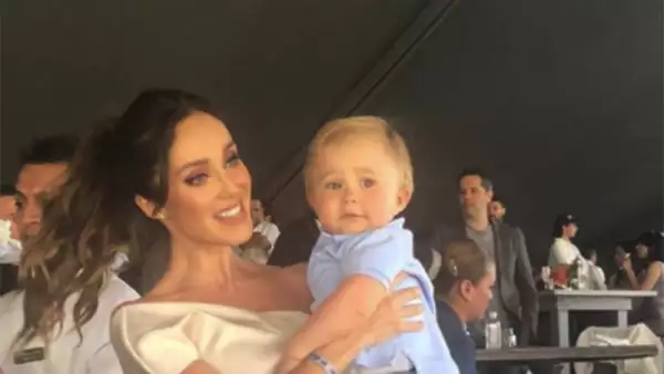 Anahí y Manuelito