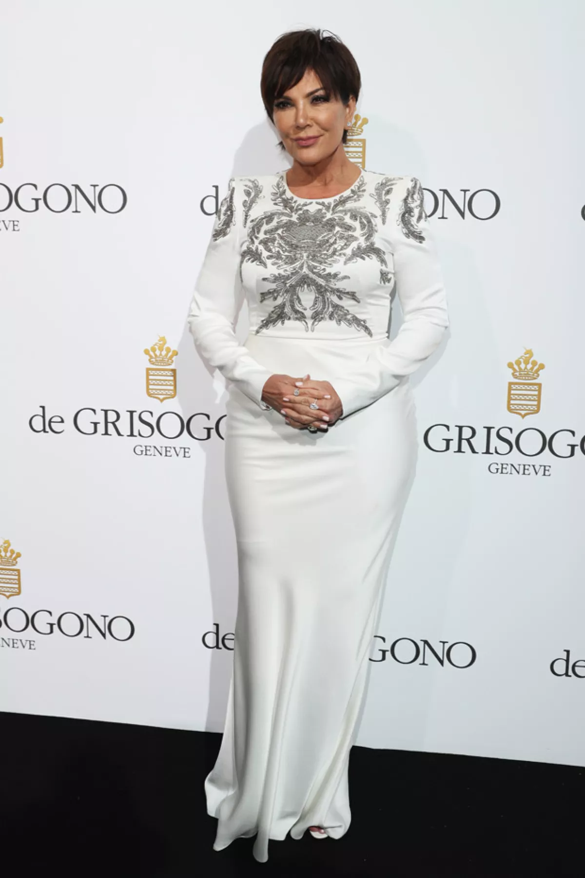 Kris Jenner también asistió a la fiesta de De Grisogono en Cannes.