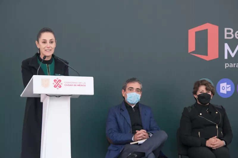 Sheinbaum respalda a Delfina Gómez