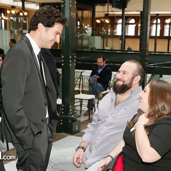 Rafael Levy,Eduardo y Michelle Esses