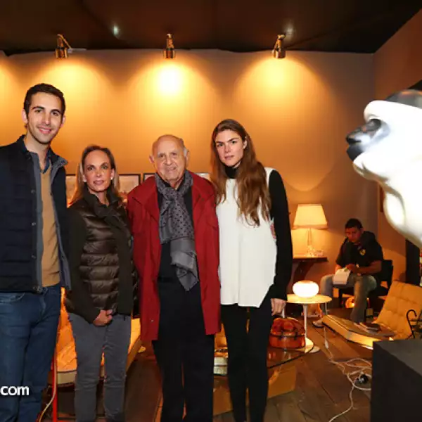 Marc Kosberg,Mónica Berger,Mauricio Berger y Sofía Valanci