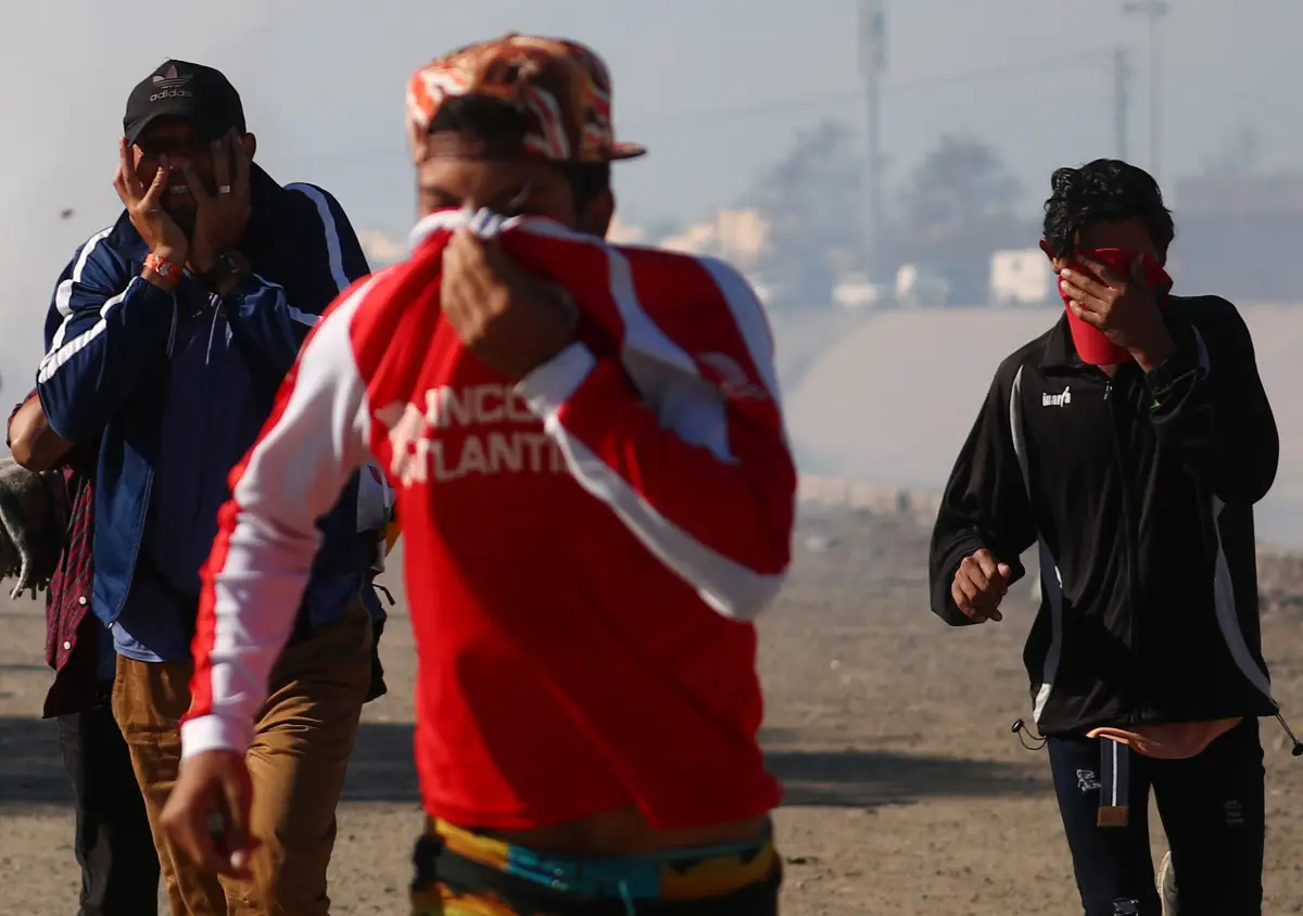 Patrulla fronteriza y migrantes 