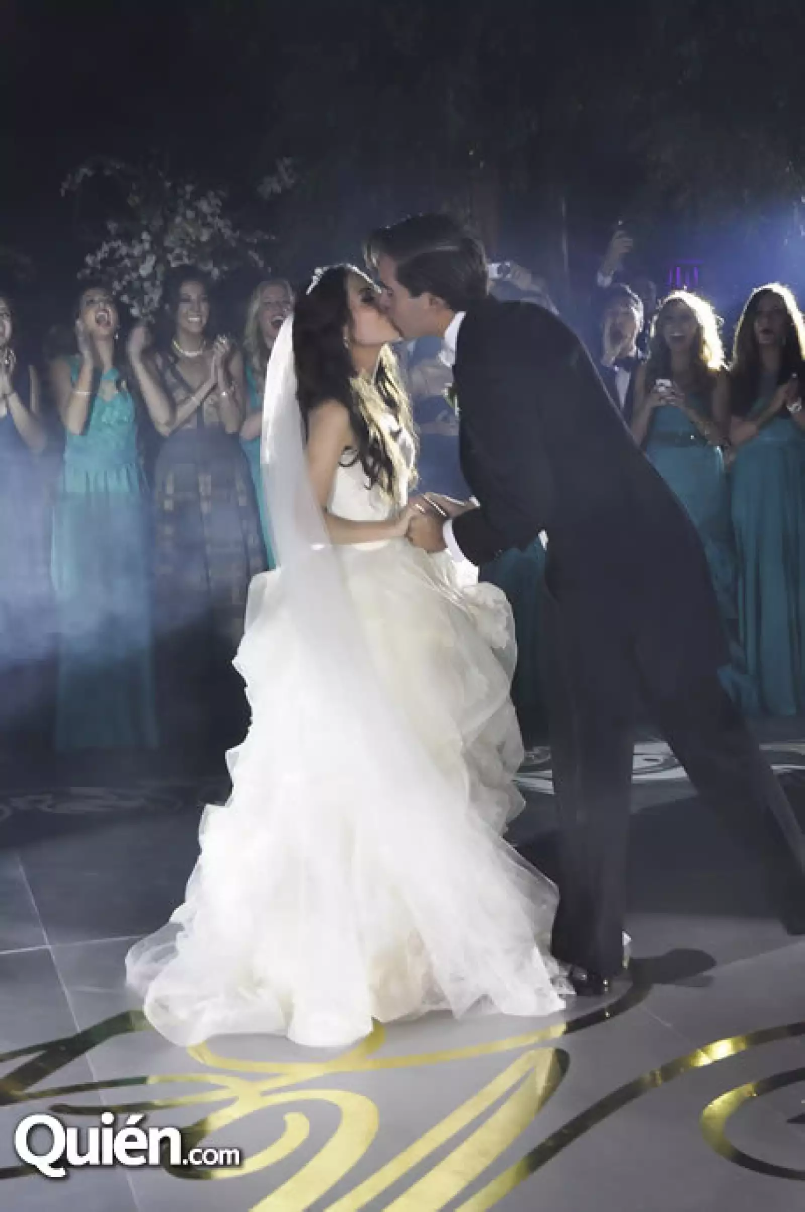 Los novios María Fernanda y Samuel