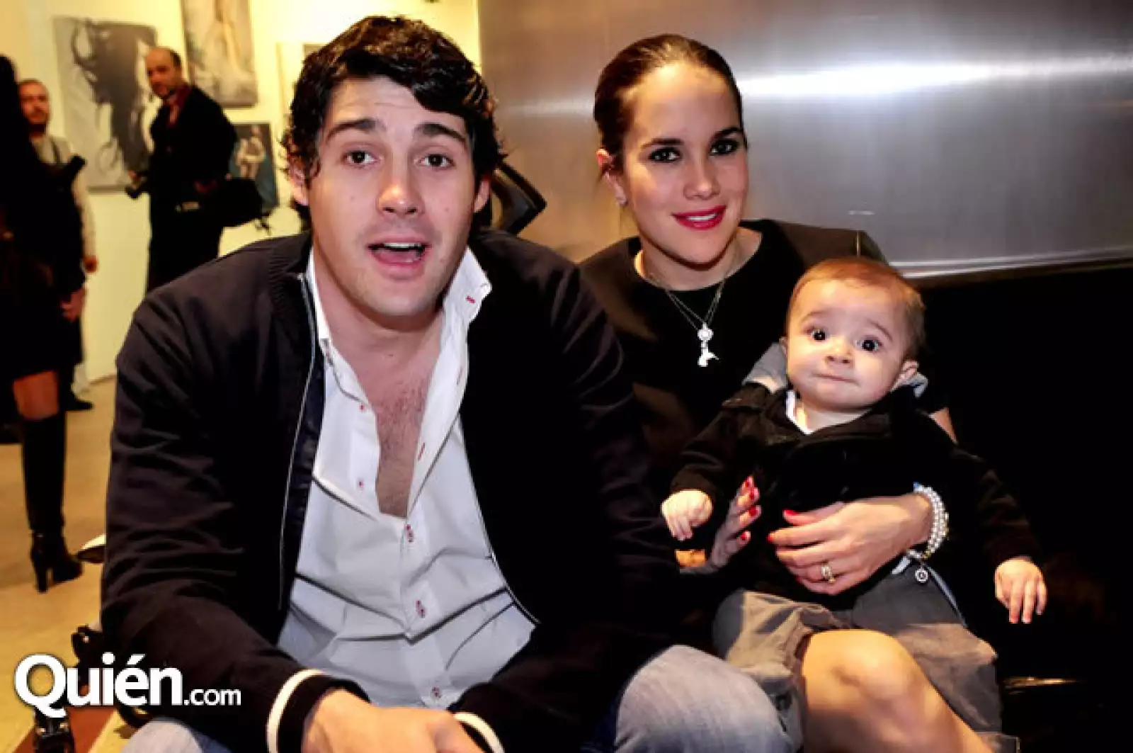 Luis González,Andrea Muñoz y Mateo González