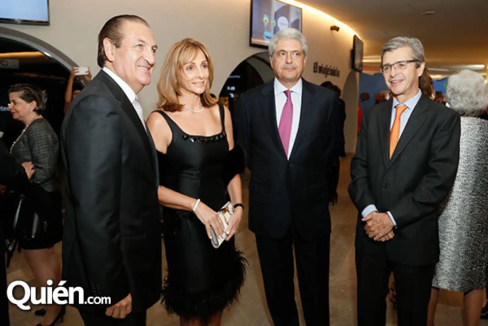Ramón y Laura Neme, Javier Miguel y Rodolfo Patron