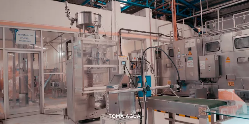 Producción de Bonafont en bolsa