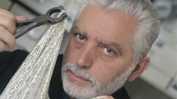 Designer Paco Rabanne in Workshop