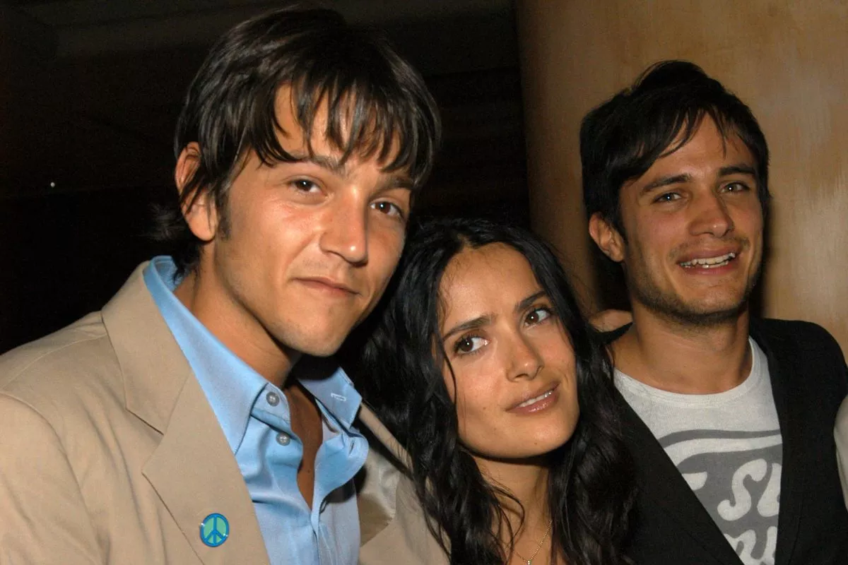 Gael García, Salma Hayek y Diego Luna