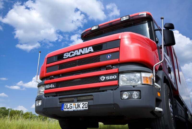 Camión de Scania