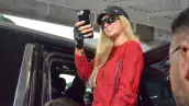 Paris Hilton Arrives To Mexico