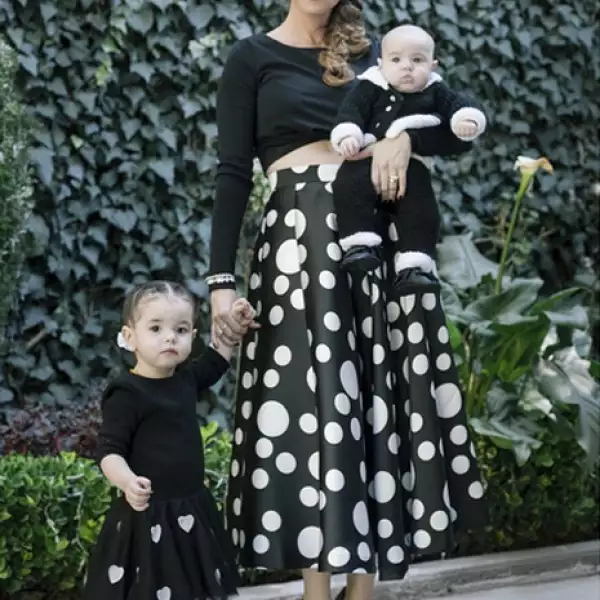 No dudamos que Regina herede el gusto por la moda.