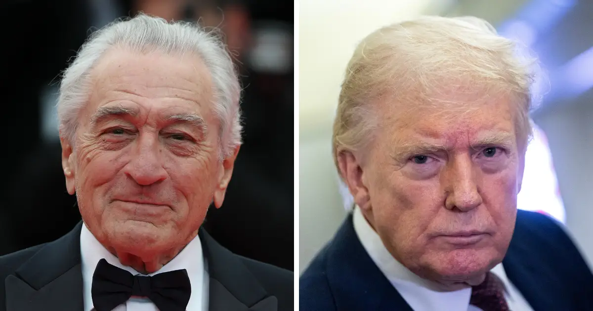 Robert de Niro Donald Trump
