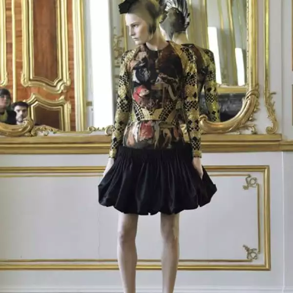 Colección Otoño-Invierno 2010-2011 de Alexander McQueen.