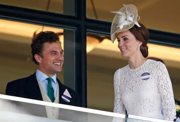 Thomas van Straubenzee y Kate Middleton