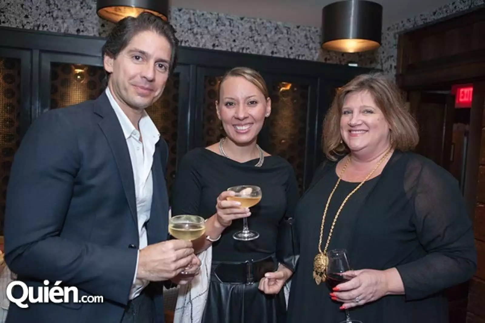Abelardo Marcondes,Luisa Mendoza Chávez y Lisa Smilor