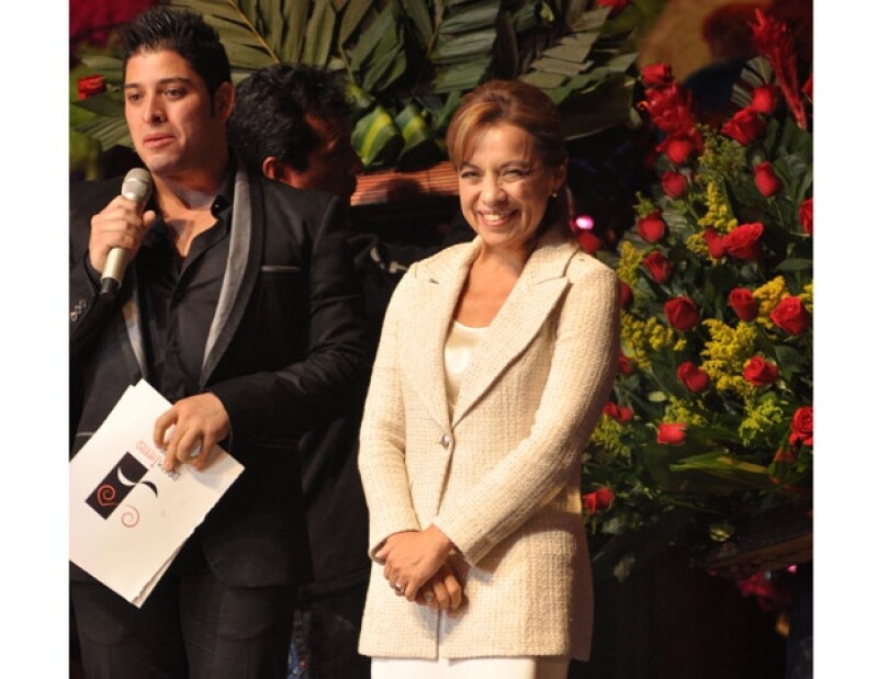 La candidata a la presidencia de México por el PAN se dijo muy agradecida por haber sido elegida como madrina de honor de la obra de teatro Perfume de Gardenia.