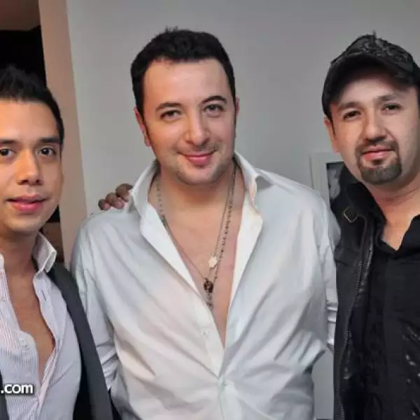 David Garza,Omar Strada y Dante Loza