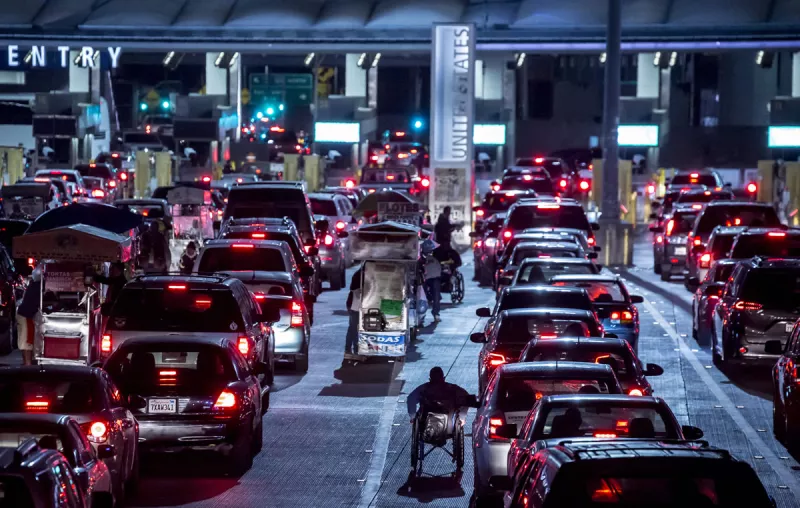 Cruce - fronterizo - Tijuana