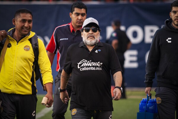 Maradona con Dorados.