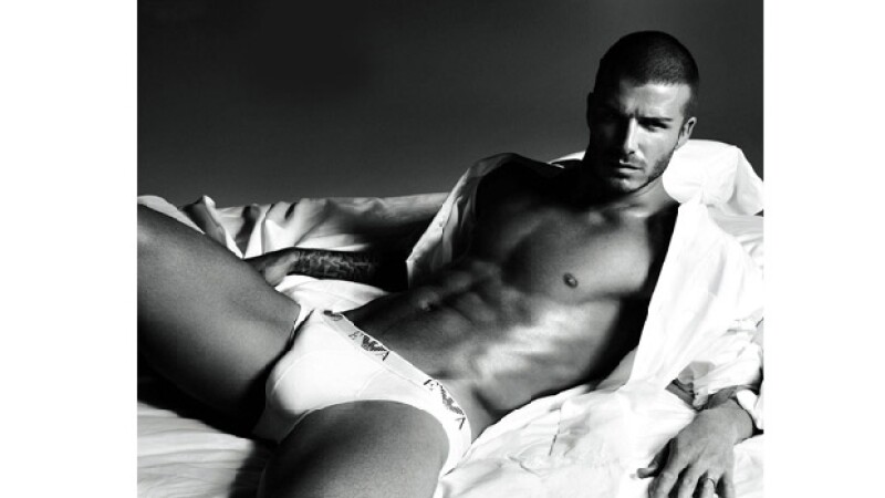 Fue en 2007 cuando Beckham posó por primera vez en ropa interior.