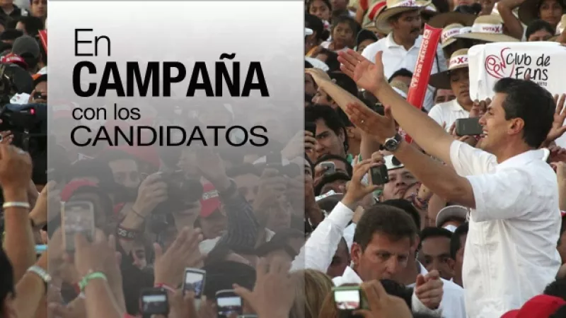 peña nieto en campaña