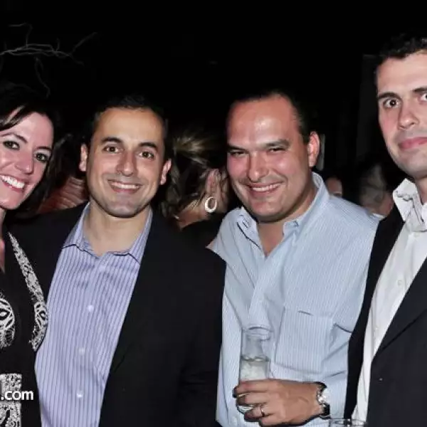Nicole Whitaker,Federico Clariond,Héctor Villarreal y Mauricio Ganem