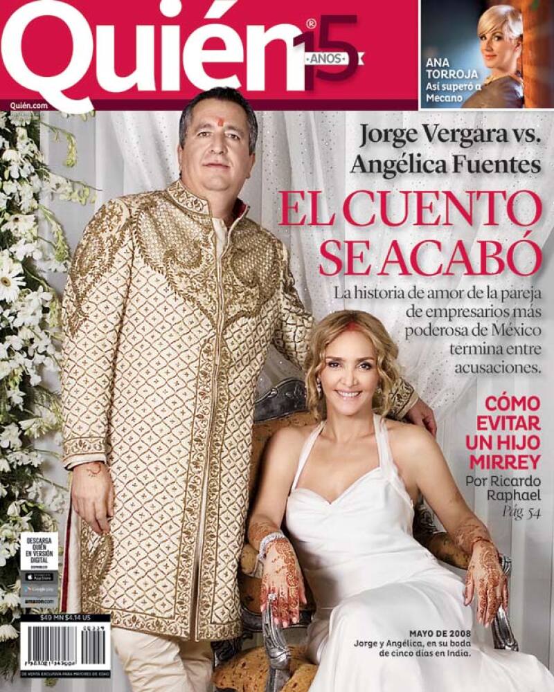 La próxima porta de la revista Quién®.