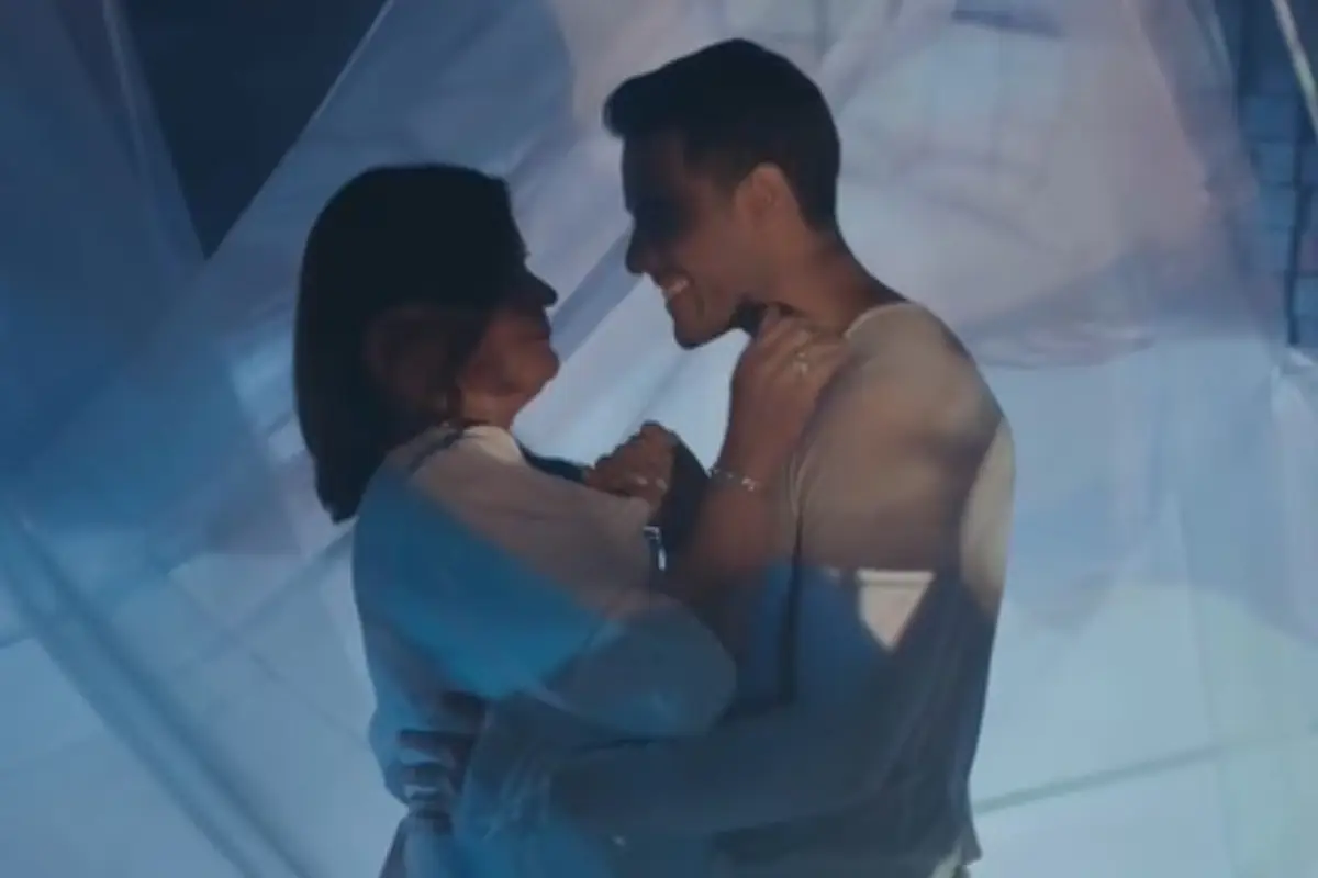 Carlos Rivera y su mamá