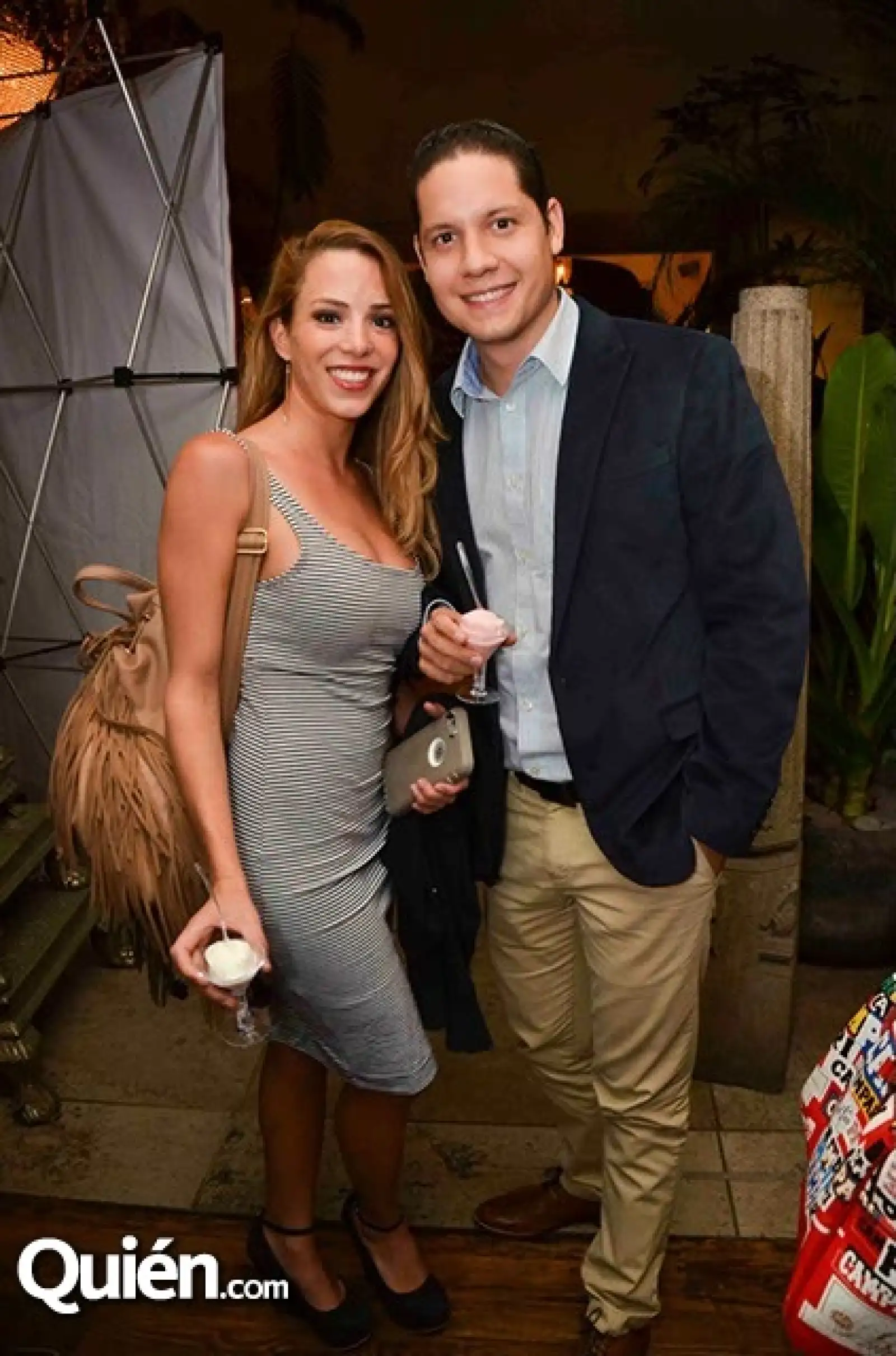 Estefanía González y Federico Flores.