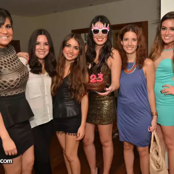 Nicole Ruiz, Paola Rubio, Estefanía Barbes, Giovanna Rubio, Ana Sofía Ochoa y Erika Arellano