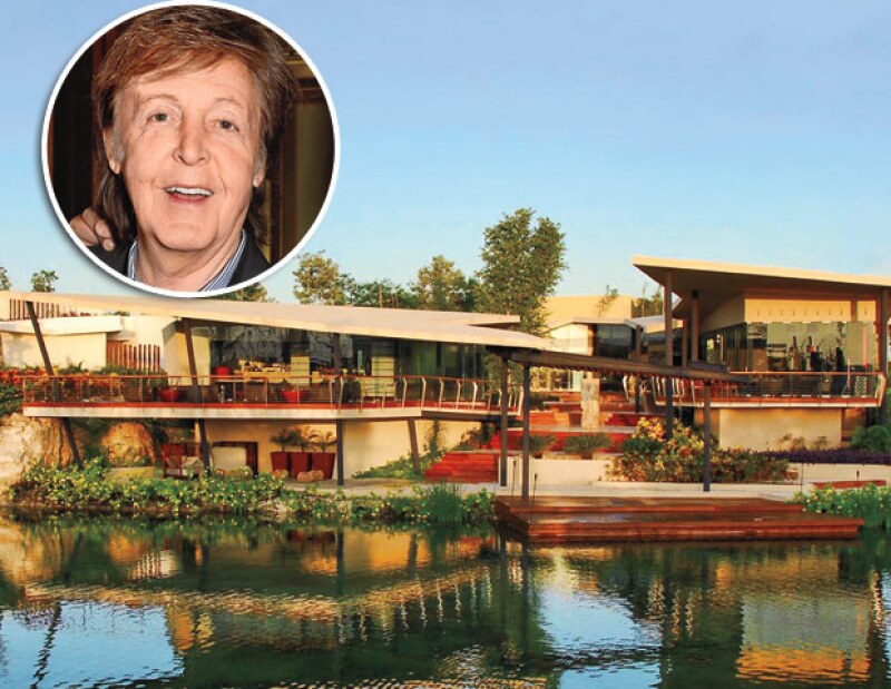 ROSEWOOD MAYAKOBA. Se ha vuelto uno de los destinos top de las leyendas musicales, entre las que se encuentra Paul McCartney.