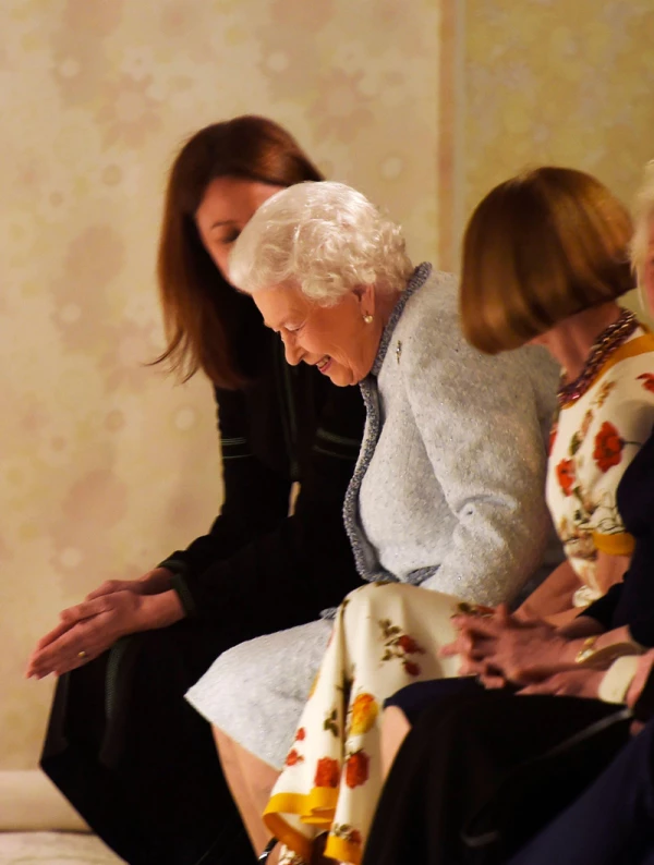Richard Quinn show, Runway, Fall Winter 2018, London Fashion Week, UK - 20 Feb 2018