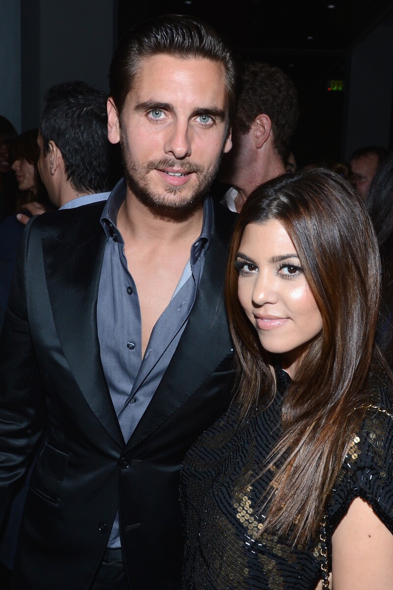 Acercamiento de Kourtney Kardashian y Scott Disick en la ...